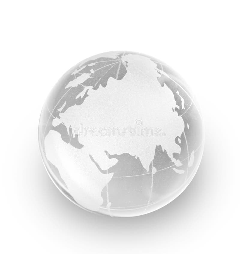 Glass globe stock image. Image of transparent, concept 18861217