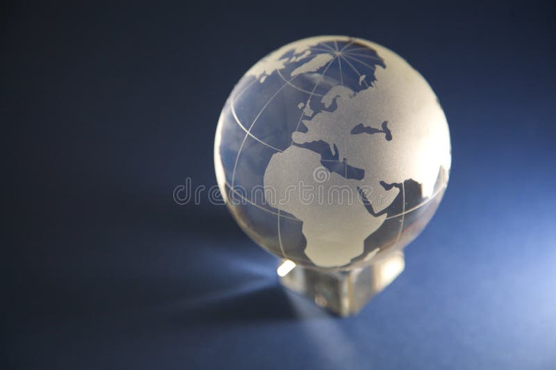 Glass globe stock image. Image of geography, sphere, circle 9754929