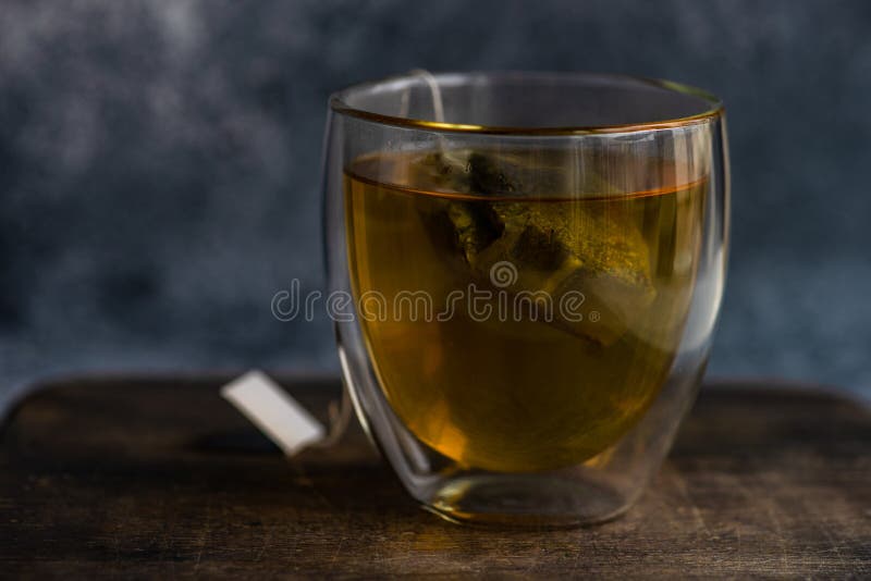 Glass of Green Tea in Glass Cup Stock Photo Image of glass, lass