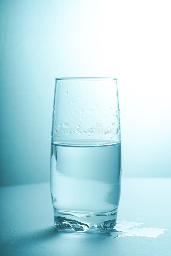 Glass Half Empty or Glass Half Full Stock Photo Image of cool