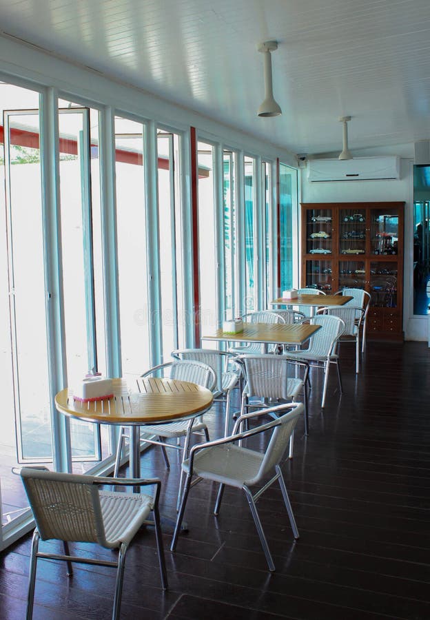 Glass house cafe stock photo. Image of coffee, dining 30978220