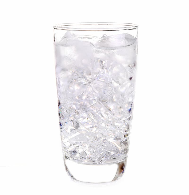 Iced water
