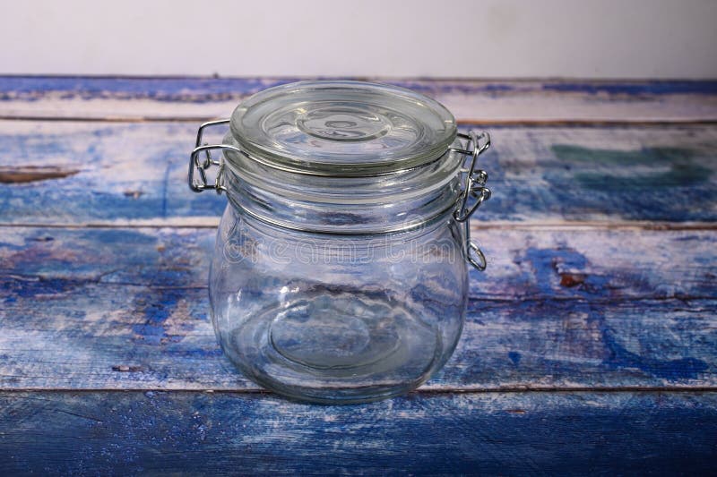 Download Glass Jar With Lid And Metal Lock For Storing Spices Stock Image Image Of Conservation Fragile 161159967 Yellowimages Mockups