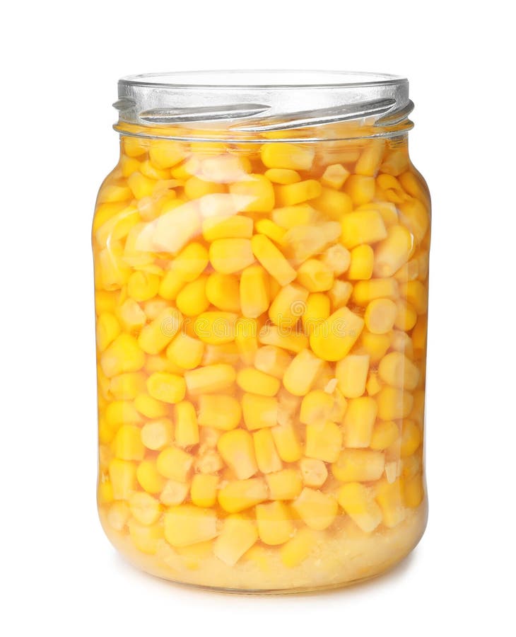 Pickled Corn In A Jar. Stocks Of Food. Stock Image Image of fresh