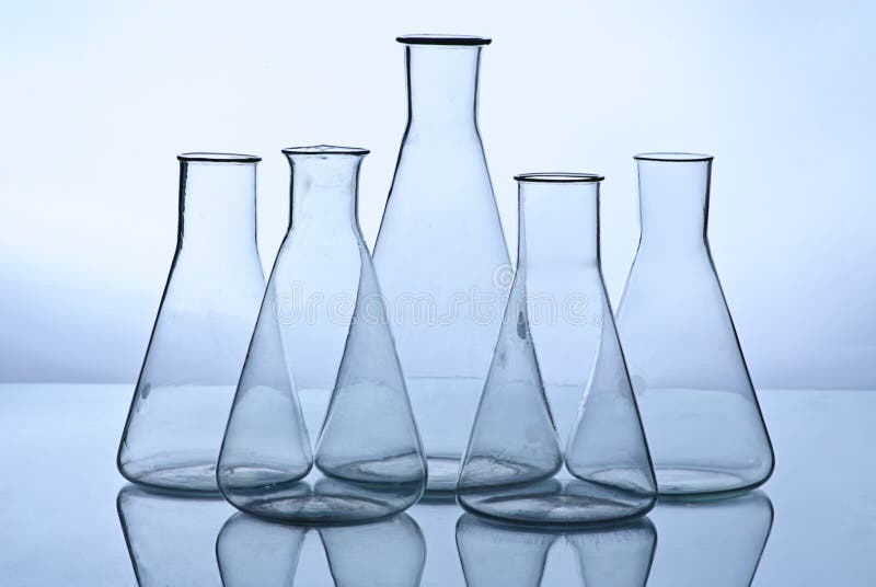 Glass laboratory equipment stock photo. Image of instrument 6320880
