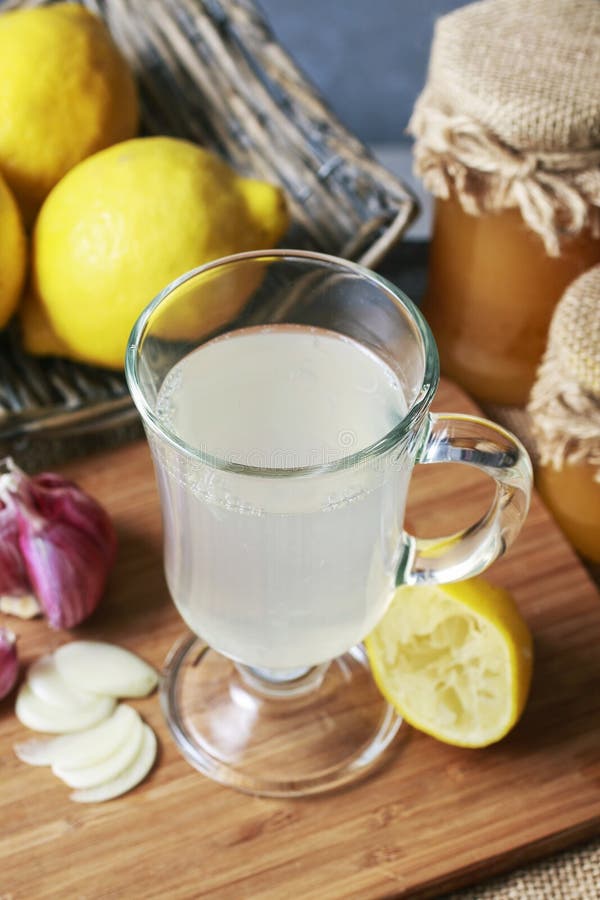 Glass with lemonade stock photos