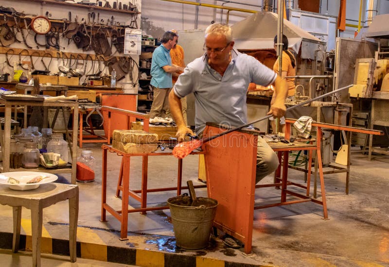 Glass Making on the Island of Murano