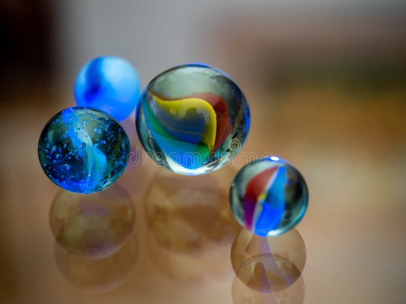 Colored Clear Glass Marbles. Stock Photo Image of marbles, textured 182649328