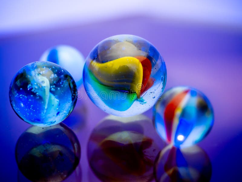 Colored Clear Glass Marbles. Stock Photo Image of clear, round 182650512