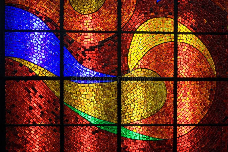 Glass mosaic