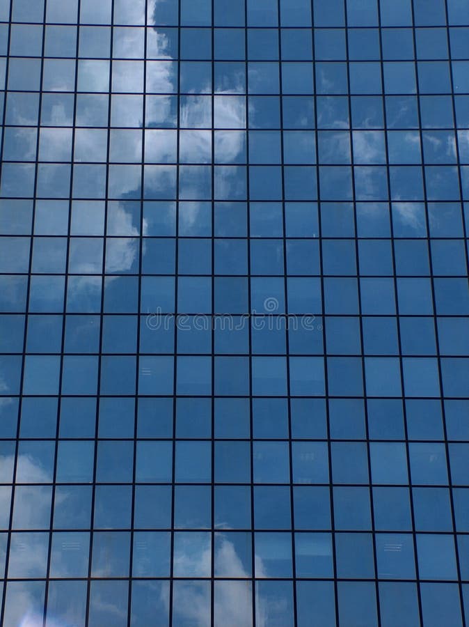 Glass office building