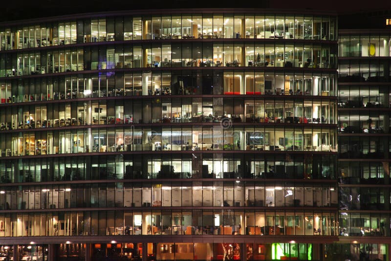 Glass Office Tower royalty free stock photos Glass Office Tower royalty free stock photos