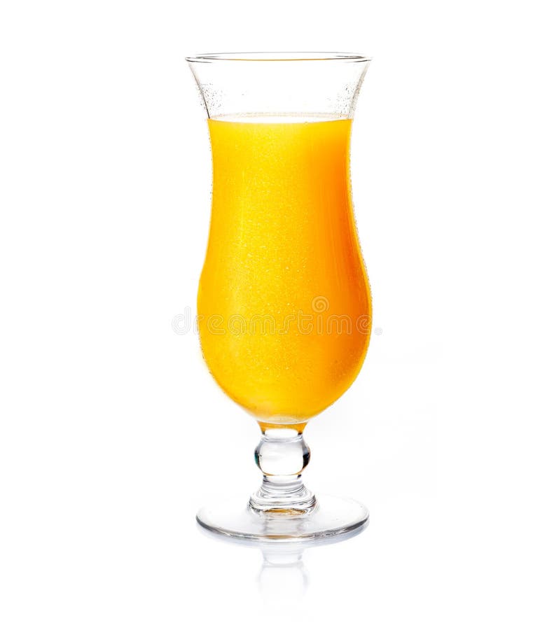 Glass of orange juice