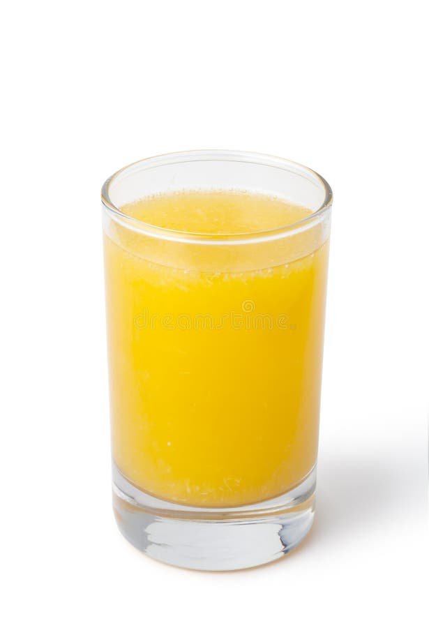 Glass of orange juice stock image. Image of vitamin ...