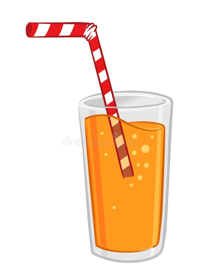 Juice Glass Illustration stock vector. Illustration of drink 35855884