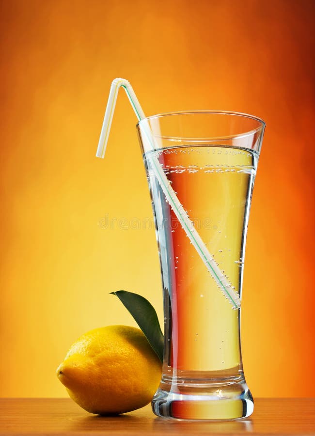 Glass of soda water stock photo. Image of soda, refreshment 24014238