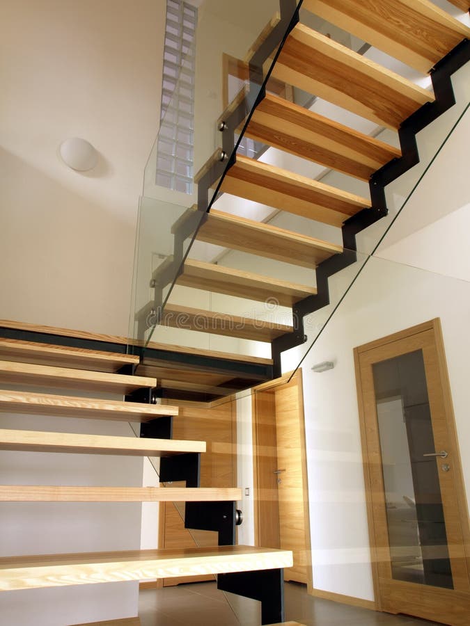 Glass staircase stock photography Glass staircase stock photography