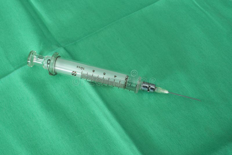 Glass syringe stock photo. Image of isolated, inject 34708480