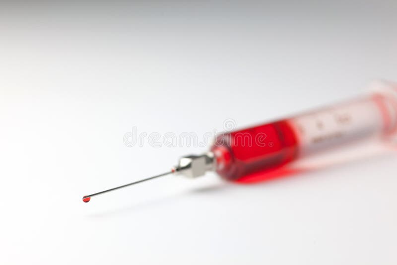 Glass syringe with needle stock photo. Image of glass 56356676
