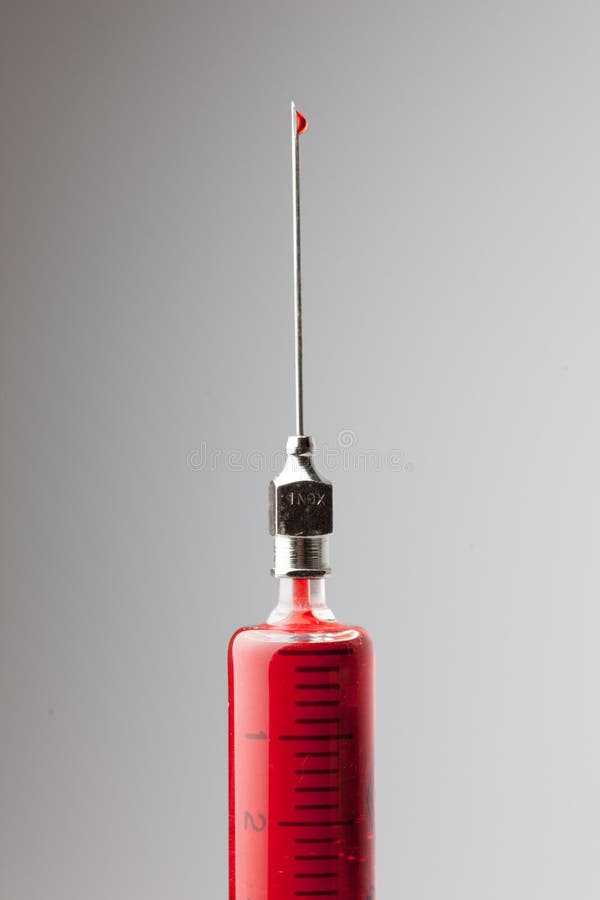 Glass syringe with needle stock photo. Image of clinic 56357588