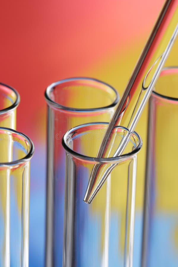 Glass test tubes stock photo. Image of medical, multicolor 13020124