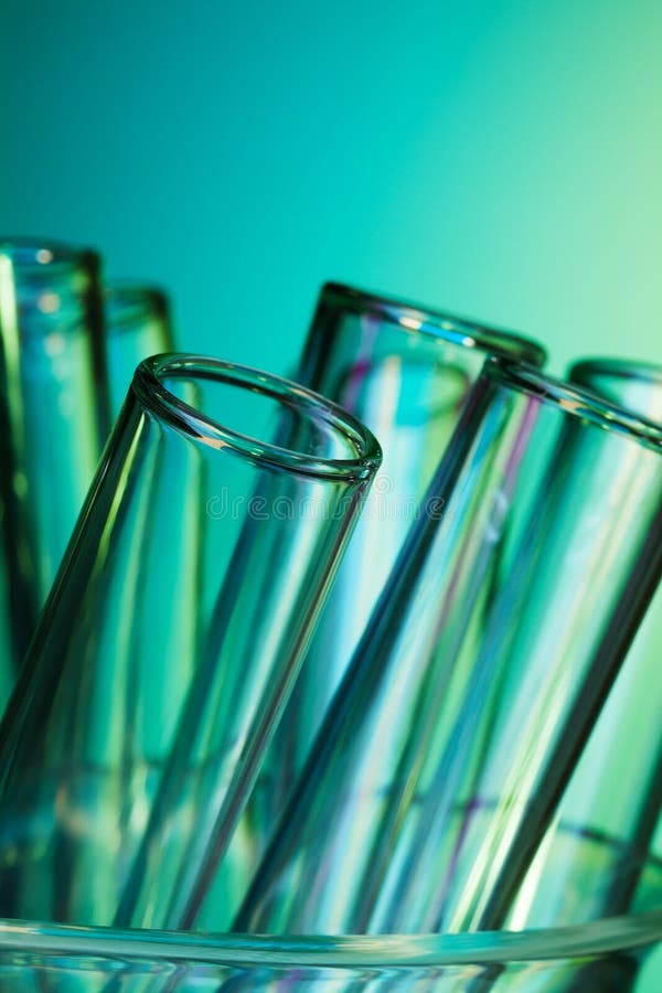 Glass test tubes stock photo. Image of medical, multicolor 13020124