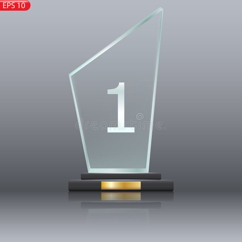 Download Mockup Trophy Prize Free / Glass Trophy Awards Vector Set ...