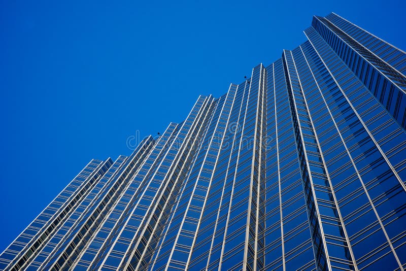 Glass Wall of Skyscraper stock photo Glass Wall of Skyscraper stock photo