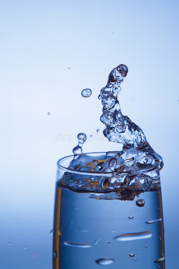 Glass and water