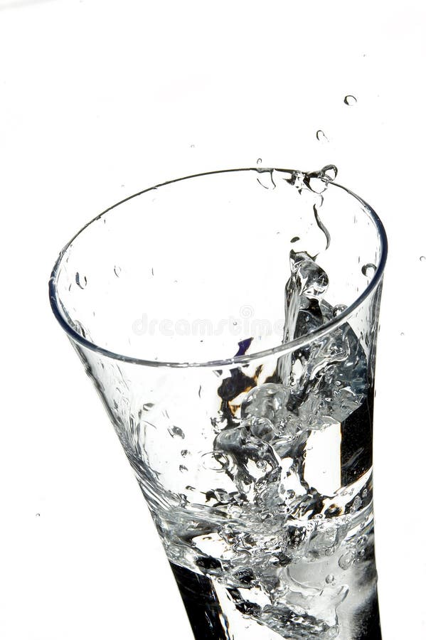 Glass with water