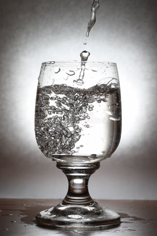 Glass of water