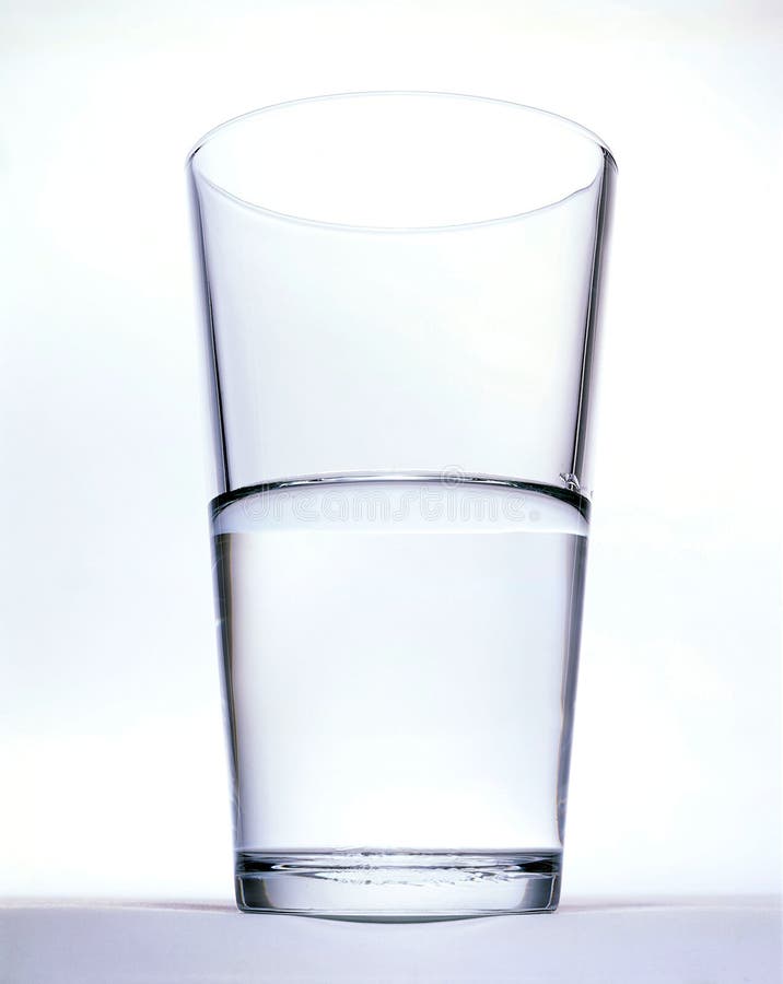 Glass with water