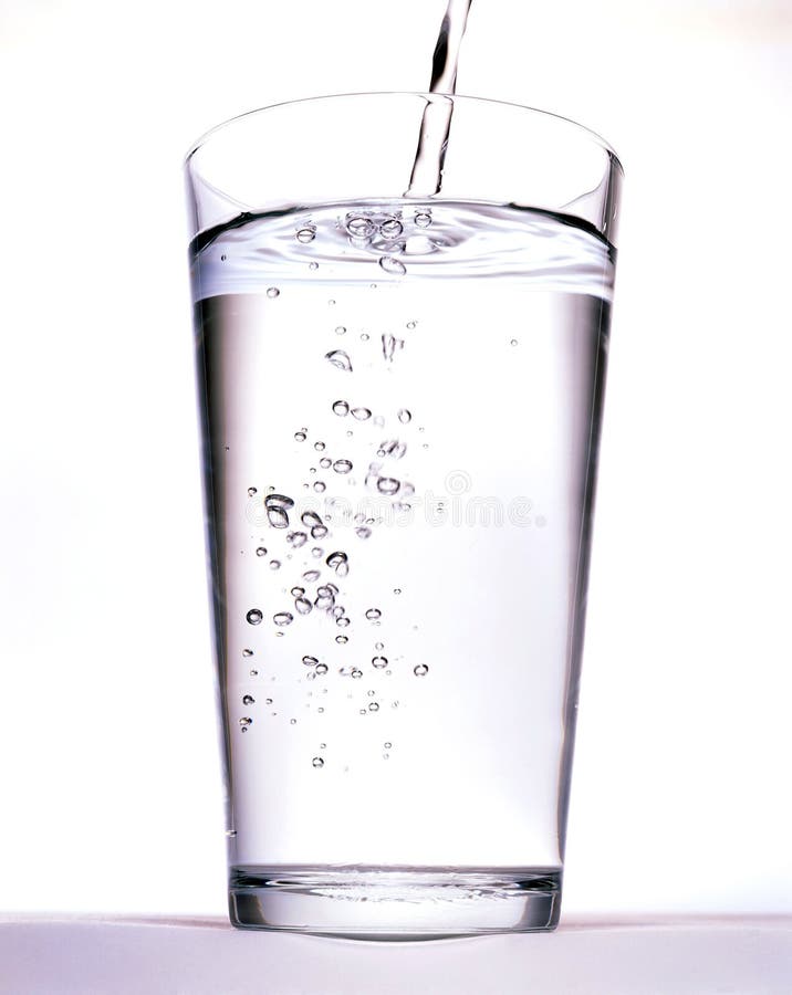 Glass with water