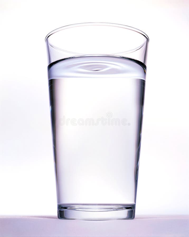 Glass with water