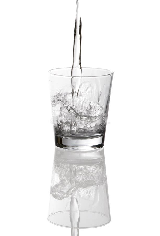 Pouring Water In Glass Picture. Image 7858375