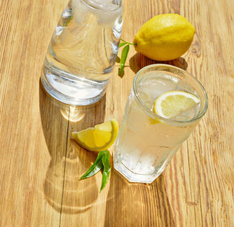 Glass of Water with Lemon stock photo. Image of holiday - 139860718