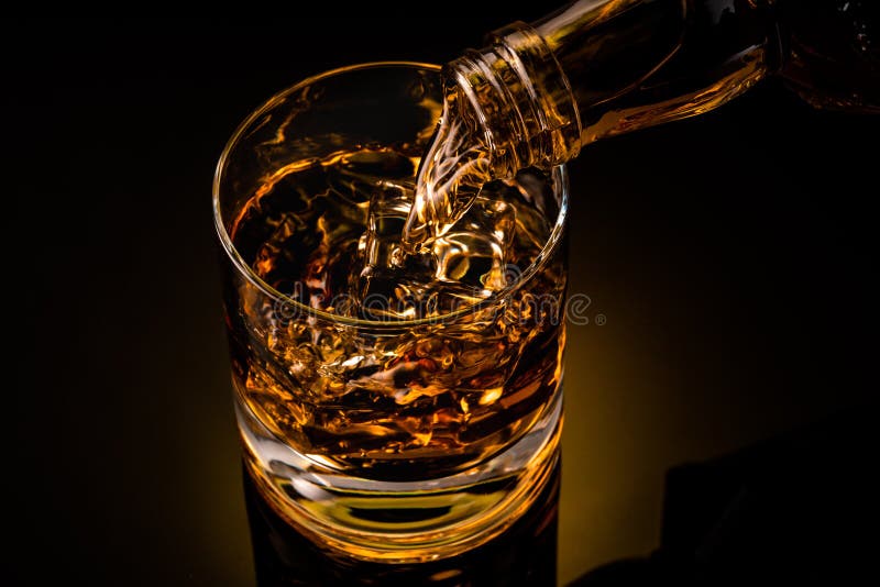 Glass of Whiskey on Black Background Stock Photo - Image of alcohol, beverage: 185203462 Glass of Whiskey on Black Background Stock Photo - Image of alcohol, beverage: 185203462