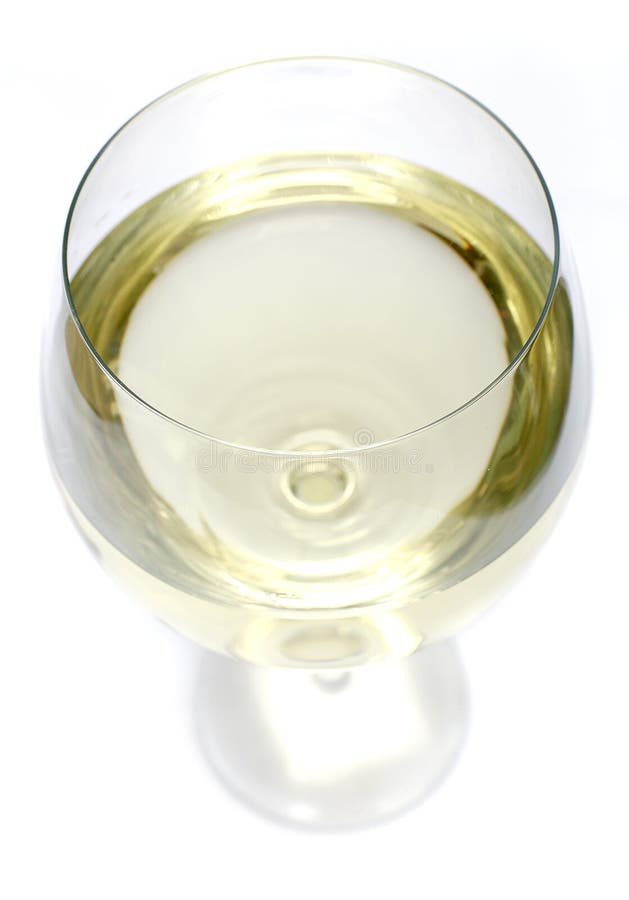 Glass of white wine