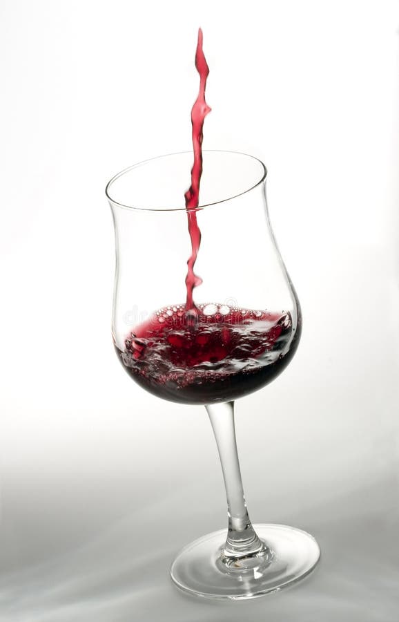 Glass of wine royalty free stock photo