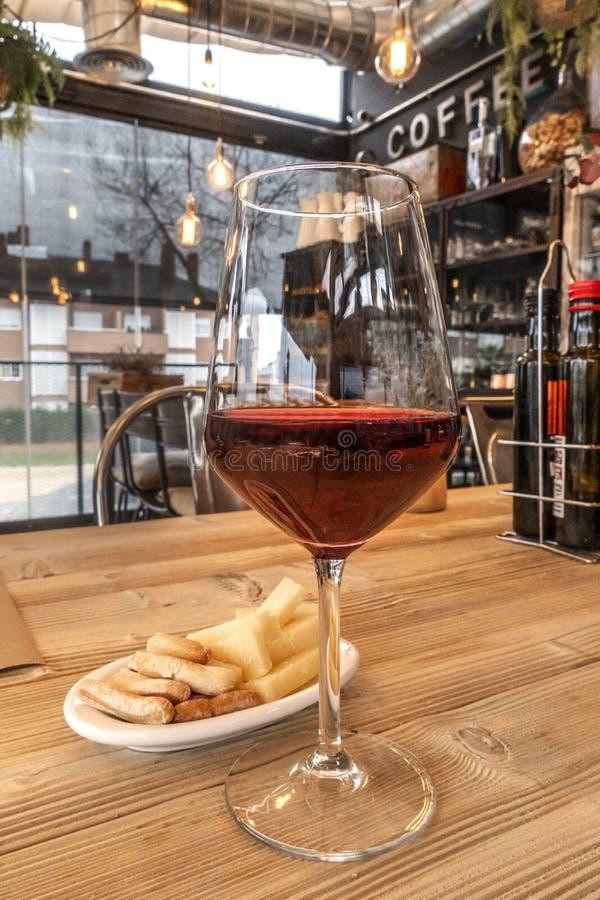 Wine and Cheese Platter, Tasting and Pairing. an Assortment of Various Types of Cheese Stock