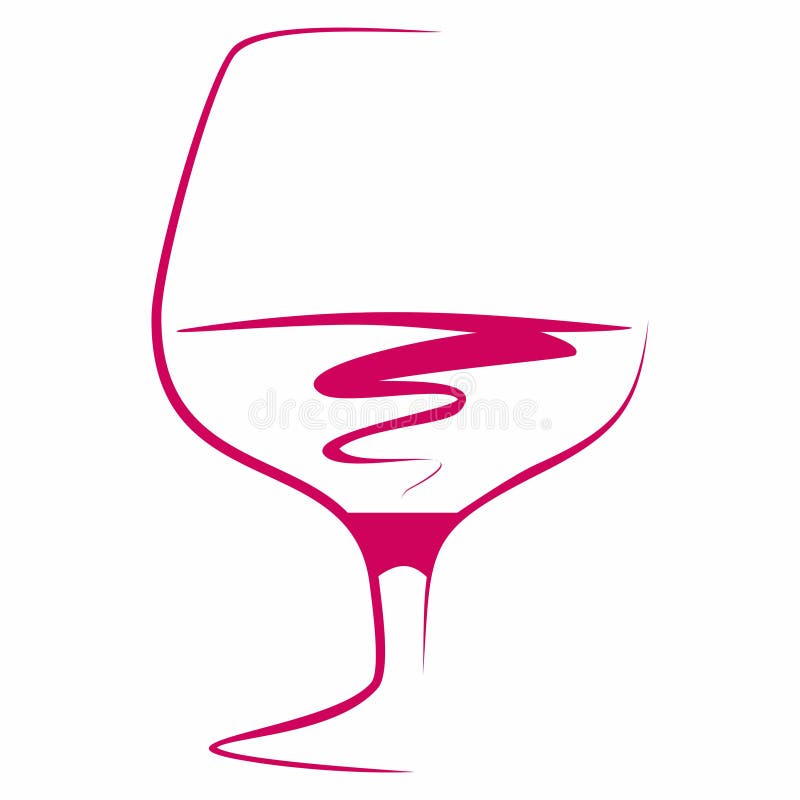 Glass wine stock vector. Illustration of silhouetten 94088275