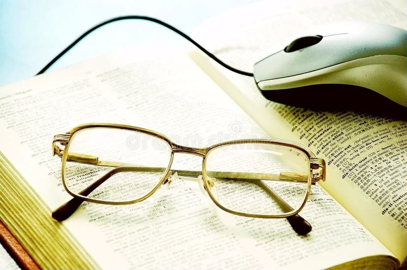 Glasses and book stock photo. Image of glasses, legal 13158300