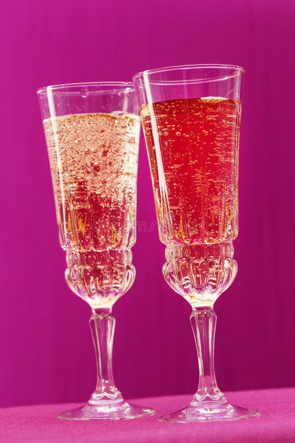 Glasses of champagne stock photo. Image of congratulations 11731942