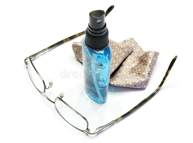 Cleaning Glasses with Cloth Stock Photo Image of cleaner, protection