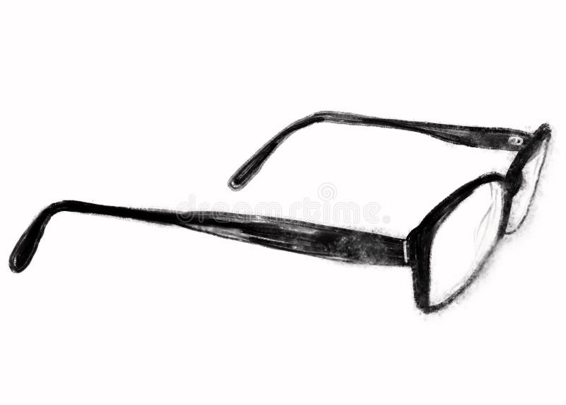Glasses illustration stock illustration. Illustration of spectacles
