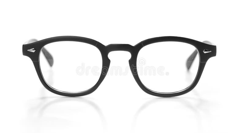 Glasses isolated on a white background royalty free stock photography Glasses isolated on a white background royalty free stock photography