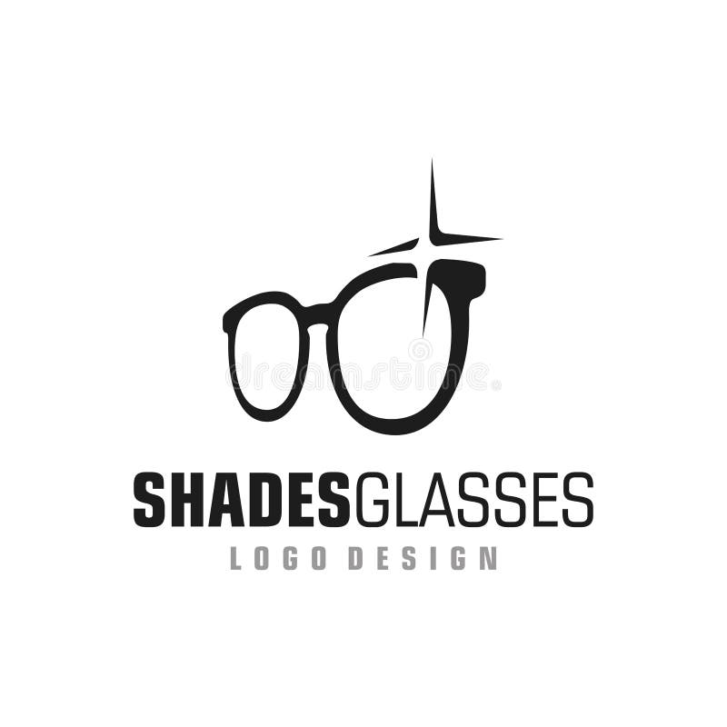 Eyeglasses Logo Design Template Stock Vector - Illustration of glass ...