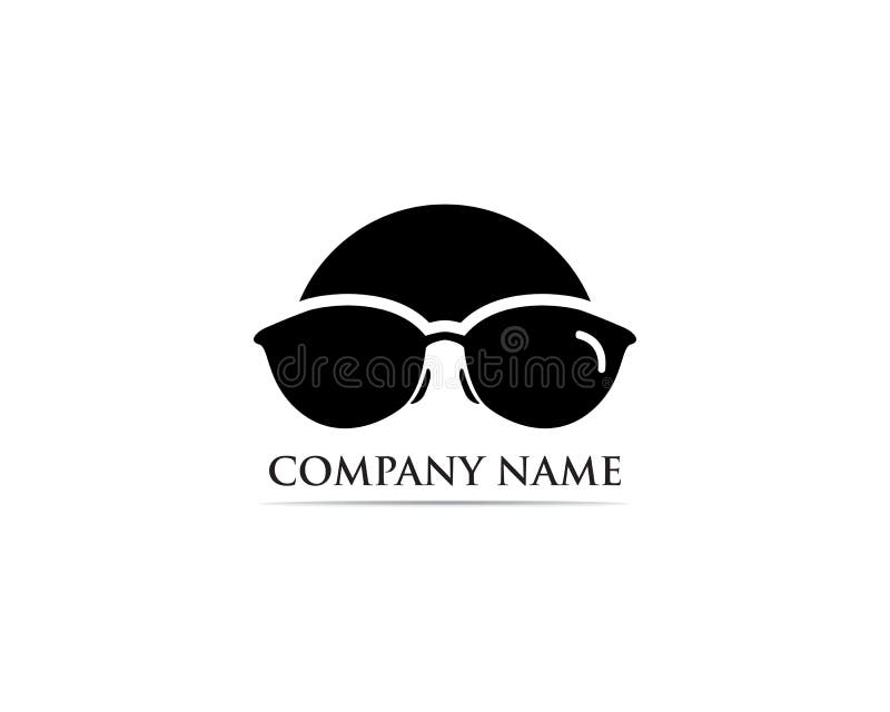 Eye Glasses Logo and Symbol Vectors Stock Vector Illustration of