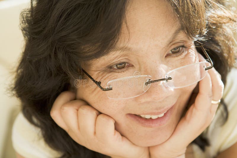 glasses looking new woman στοκ εικόνα glasses looking new woman στοκ εικόνα