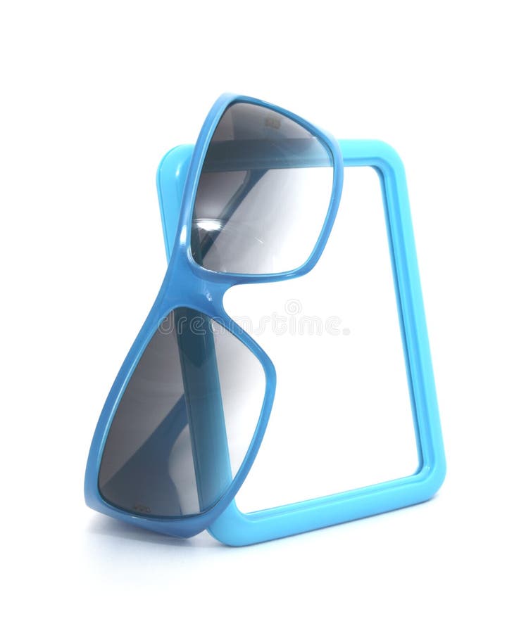 Glasses and mirror stock image. Image of nostalgia, cosmetic 10738829
